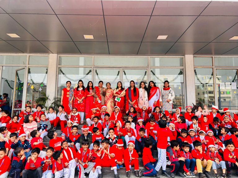 Christmas celebration in our school