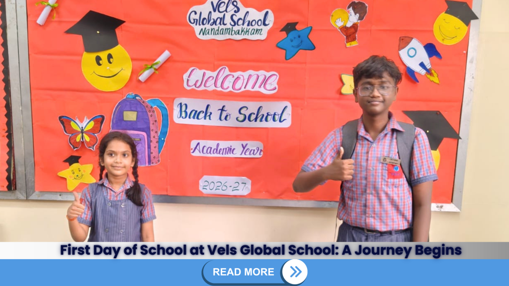 1st day school at VGS